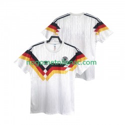 Dres Njemačka 1990 Retro Domaći Kratkih Rukava - Muški Dres Njemačka 1990 Retro Domaći Kratkih Rukava - Muški