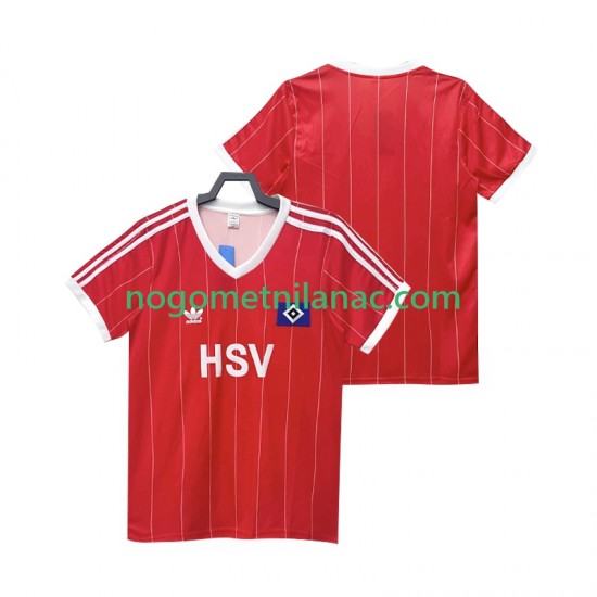 Dres Hamburger SV 1983 1984 Retro Gostujući Kratkih Rukava - Muški