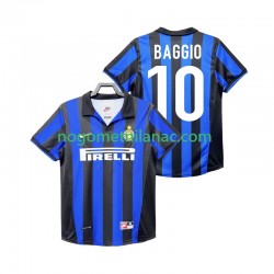Dres Inter Milan BAGGIO 10 Retro Domaći 1998 1999 Kratkih Rukava - Muški Dres Inter Milan BAGGIO 10 Retro Domaći 1998 1999 Kratkih Rukava - Muški