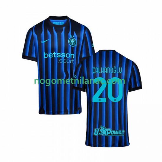 Dres Inter Milan Hakan Calhanoglu 20 Domaći 2025-2026 Kratkih Rukava - Muški