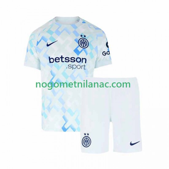 Dres Inter Milan Gostujući 2025-2026 Kratkih Rukava - Dječji