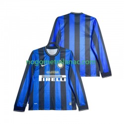 Dres Inter Milan 2009 Retro Domaći 2010 Dugim Rukavima - Muški Dres Inter Milan 2009 Retro Domaći 2010 Dugim Rukavima - Muški
