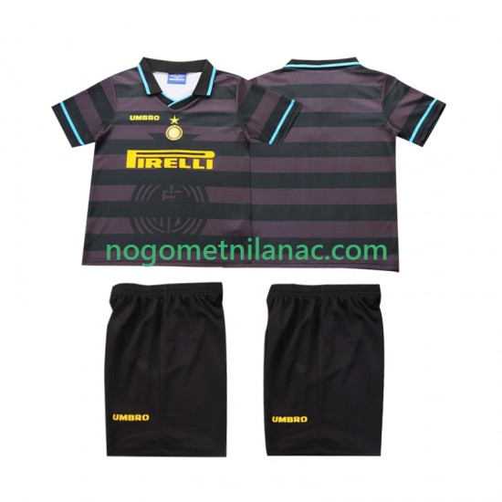 Dres Inter Milan 1997 Retro Treći 1998 Kratkih Rukava - Dječji