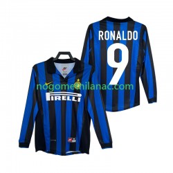 Dres Inter Milan Ronaldo 9 Retro Domaći 1998 1999 Dugim Rukavima - Muški