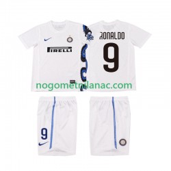 Dres Inter Milan Ronaldo 9 Retro Gostujući 2011 2010 Kratkih Rukava - Dječji