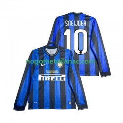 Dres Inter Milan SNEIJDER 10 2009 Retro Domaći 2010 Dugim Rukavima - Muški