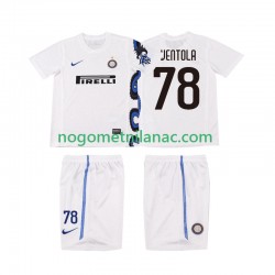 Dres Inter Milan VENTOLA 78 Retro Gostujući 2011 2010 Kratkih Rukava - Dječji