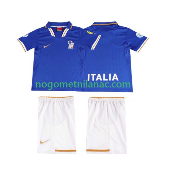 Dres Italija 1996 Retro Domaći Kratkih Rukava - Dječji