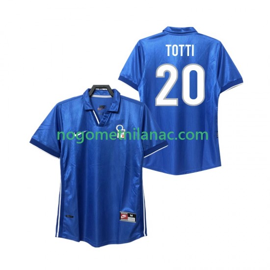 Dres Italija Totti 20 Retro Domaći 1998 Kratkih Rukava - Muški