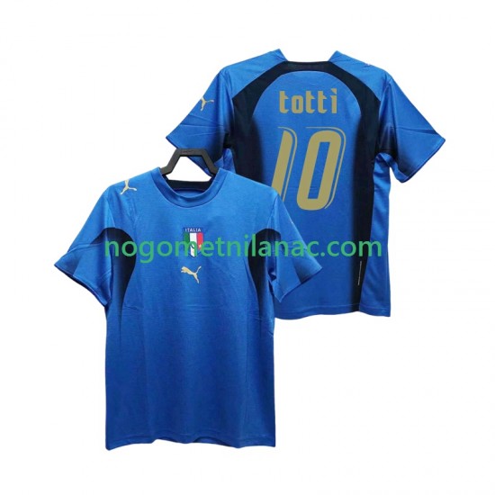 Dres Italija Totti 20 Retro Domaći 2006 Kratkih Rukava - Muški