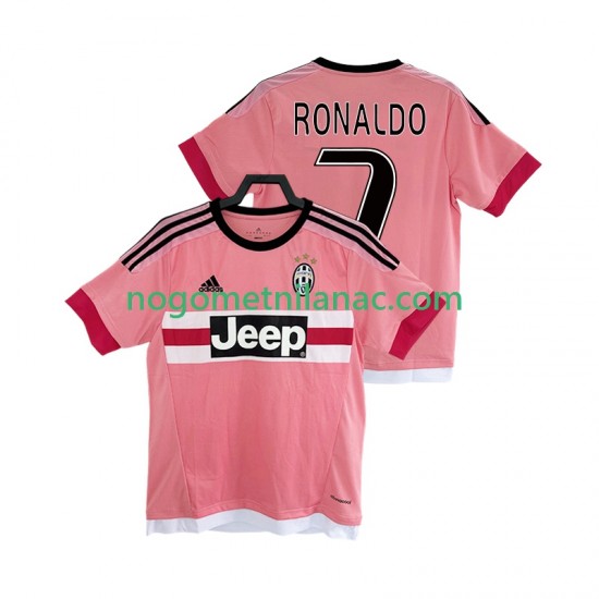Dres Juventus Cristiano Ronaldo 7 2016 2017 Retro Gostujući Kratkih Rukava - Muški
