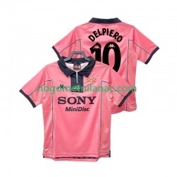 Dres Juventus DEL PIER0 10 1997 Retro Gostujući 1998 Kratkih Rukava - Muški