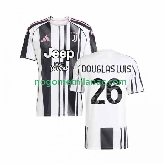 Dres Juventus Douglas Luiz 26 Domaći 2025-2026 Kratkih Rukava - Muški