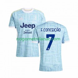 Dres Juventus Francisco Conceicao 7 Gostujući 2025-2026 Kratkih Rukava - Muški Dres Juventus Francisco Conceicao 7 Gostujući 2025-2026 Kratkih Rukava - Muški