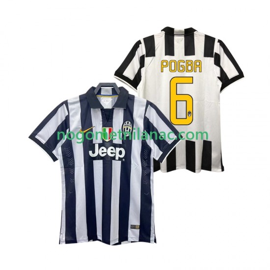 Dres Juventus Pogba 6 2014 2015 Retro Domaći Kratkih Rukava - Muški