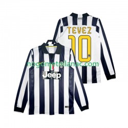 Dres Juventus TEVEZ 10 2014 2015 Retro Domaći Dugim Rukavima - Muški