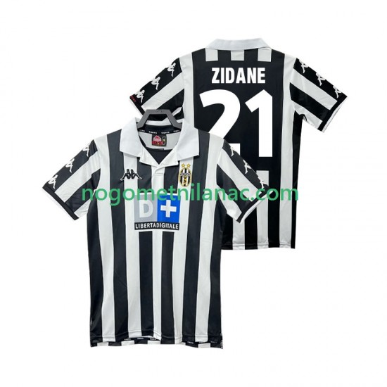 Dres Juventus ZIDANE 21 2000 Retro Domaći 1999 Kratkih Rukava - Muški