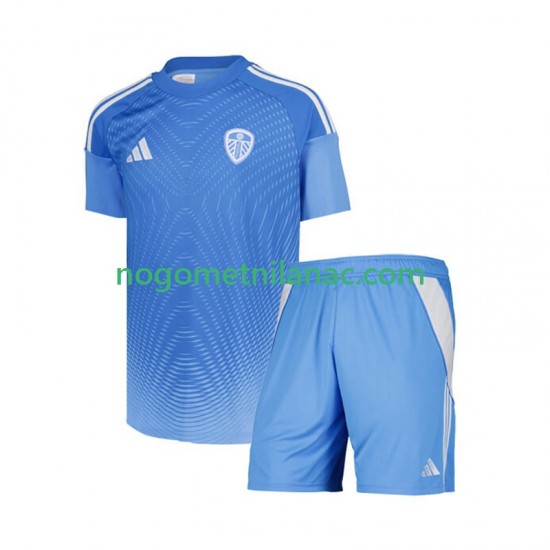 Golmanski Dres - Dres Leeds United Domaći 2025-2026 Kratkih Rukava - Dječji
