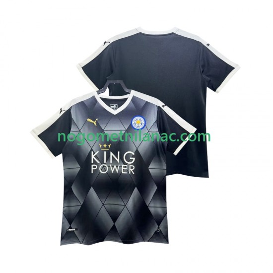 Dres Leicester City 2014 2015 Retro Gostujući Kratkih Rukava - Muški