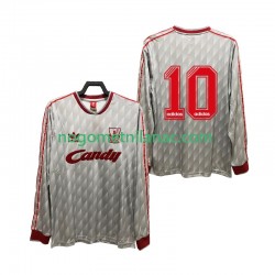 Dres Liverpool 10 1989 1991 Retro Gostujući Dugim Rukavima - Muški