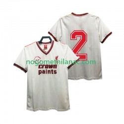 Dres Liverpool 2 1985 1986 Retro Gostujući Kratkih Rukava - Muški
