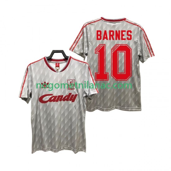 Dres Liverpool BARNES 10 1989 1991 Retro Gostujući Kratkih Rukava - Muški