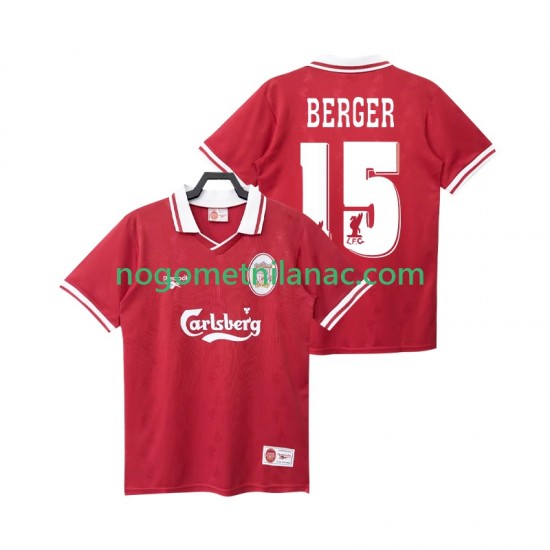 Dres Liverpool BERGER 15 1996 Retro Domaći 1998 Kratkih Rukava - Muški
