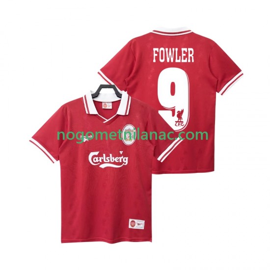 Dres Liverpool FOWLER 9 1996 Retro Domaći 1998 Kratkih Rukava - Muški