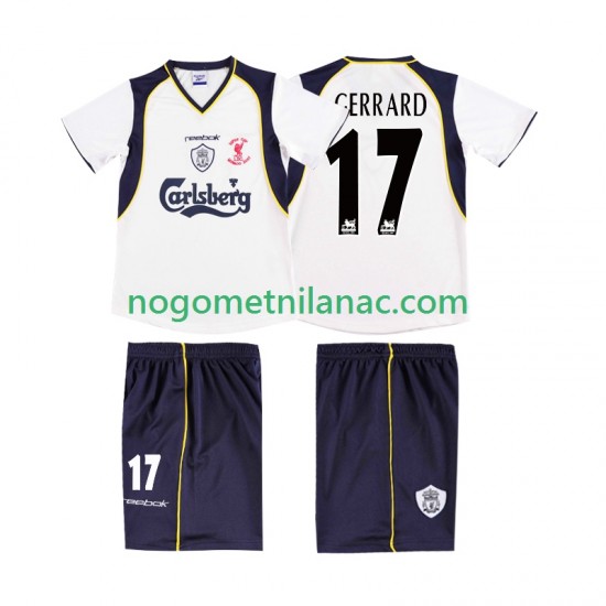 Dres Liverpool GERRARD 17 LWP 2001 Retro Gostujući 2002 Kratkih Rukava - Muški
