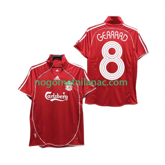 Dres Liverpool GERRARD 8 Retro Domaći 2008 2006 Kratkih Rukava - Muški