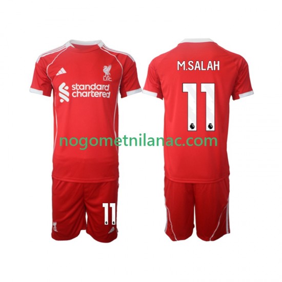 Dres Liverpool Mohamed Salah 11 Domaći 2025-2026 Kratkih Rukava - Dječji