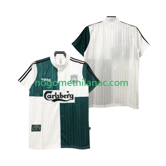 Dres Liverpool 1995 1996 Retro Gostujući Kratkih Rukava - Muški
