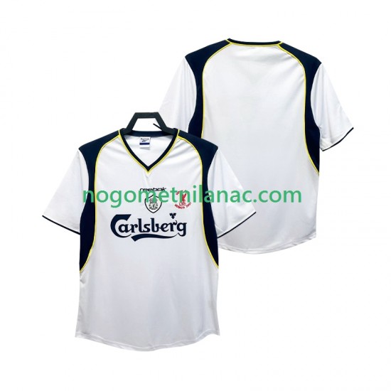 Dres Liverpool 2001 Retro Gostujući 2002 Kratkih Rukava - Muški