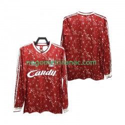 Dres Liverpool 1989 1991 Retro Domaći Dugim Rukavima - Muški