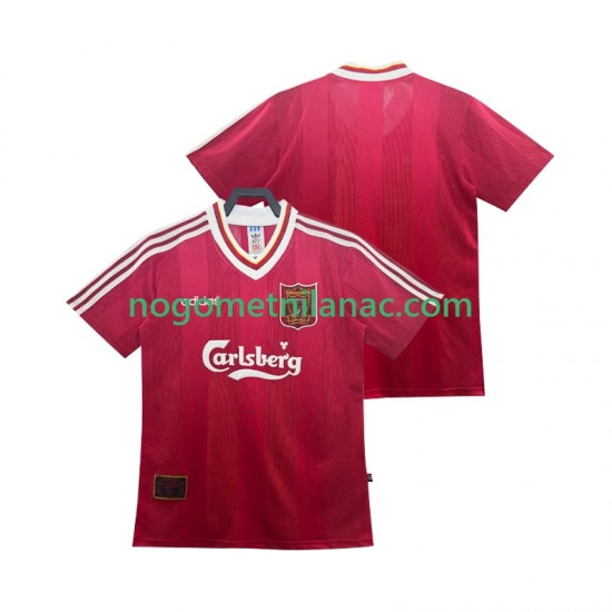 Dres Liverpool 1995 1996 Retro Domaći Kratkih Rukava - Muški
