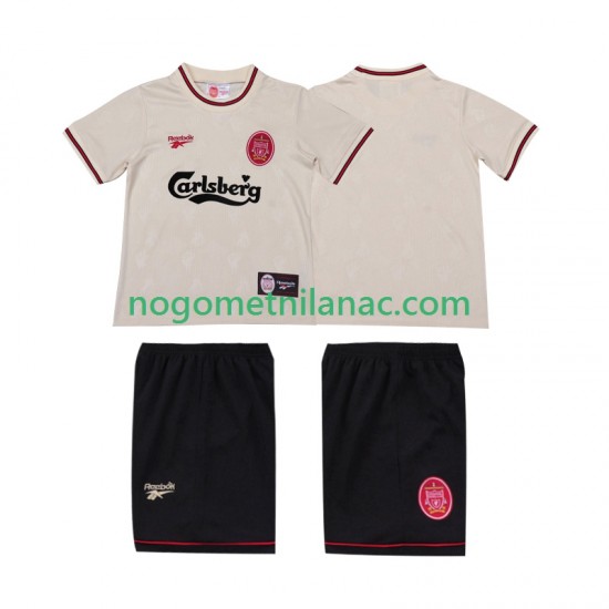 Dres Liverpool LWP 1996 1997 Retro Gostujući Kratkih Rukava - Dječji