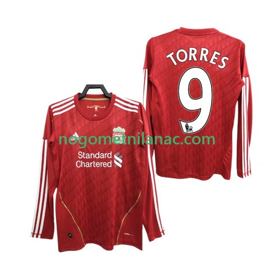 Dres Liverpool Torres 9 2012 Retro Domaći 2010 Dugim Rukavima - Muški