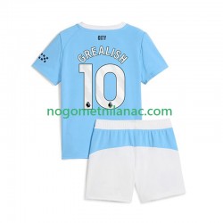 Dres Manchester City Jack Grealish 10 Domaći 2025-2026 Kratkih Rukava - Dječji