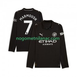 Dres Manchester City Omar Marmoush 7 Gostujući 2025-2026 Dugim Rukavima - Muški Dres Manchester City Omar Marmoush 7 Gostujući 2025-2026 Dugim Rukavima - Muški