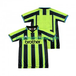Dres Manchester City Retro Gostujući 1998 1999 Kratkih Rukava - Muški