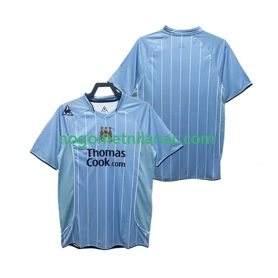 Dres Manchester City 2007 Retro Domaći 2008 Kratkih Rukava - Muški