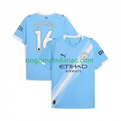 Dres Manchester City Rodrigo Hernandez 16 Domaći 2025-2026 Kratkih Rukava - Muški