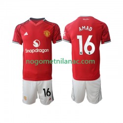 Dres Manchester United Amad Diallo 16 Domaći 2025-2026 Kratkih Rukava - Dječji Dres Manchester United Amad Diallo 16 Domaći 2025-2026 Kratkih Rukava - Dječji