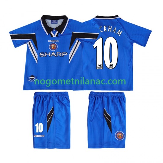 Dres Manchester United BECKHAM 10 1996 Retro Treći 1998 Kratkih Rukava - Dječji