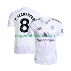 Dres Manchester United Bruno Fernandes 8 Gostujući 2025-2026 Kratkih Rukava - Muški Dres Manchester United Bruno Fernandes 8 Gostujući 2025-2026 Kratkih Rukava - Muški
