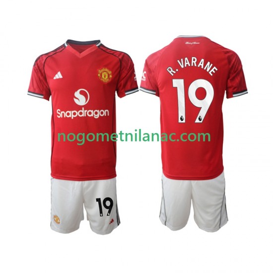Dres Manchester United Bryan Mbeumo 19 Domaći 2025-2026 Kratkih Rukava - Dječji