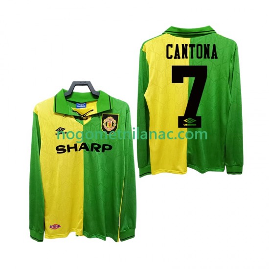 Dres Manchester United CANTONA 7 1992 Retro Gostujući 1994 Dugim Rukavima - Muški
