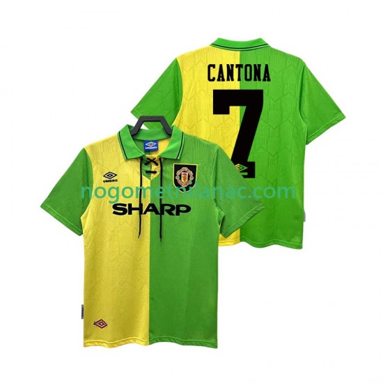 Dres Manchester United CANTONA 7 1992 Retro Gostujući 1994 Kratkih Rukava - Muški