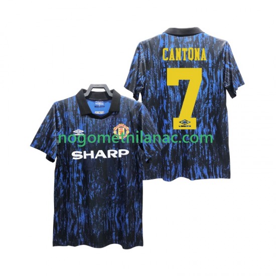 Dres Manchester United CANTONA 7 1993 Retro Domaći Kratkih Rukava - Muški