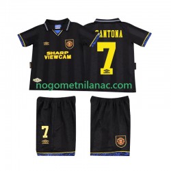 Dres Manchester United CONTONA 7 1993 Retro Gostujući 1994 Kratkih Rukava - Dječji